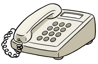 Abbildung von einem Telefon